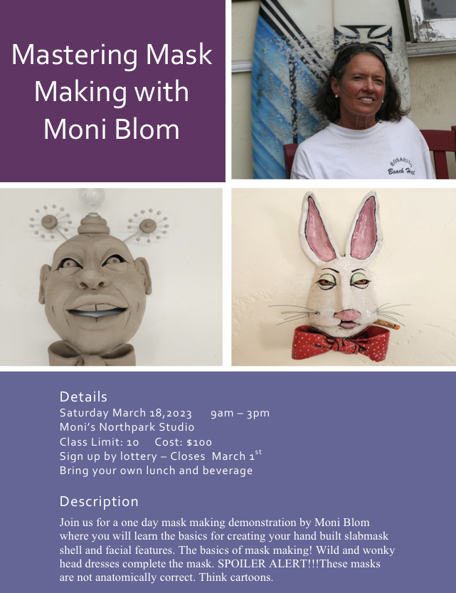 Mastering Mask Making with Moni Bloom